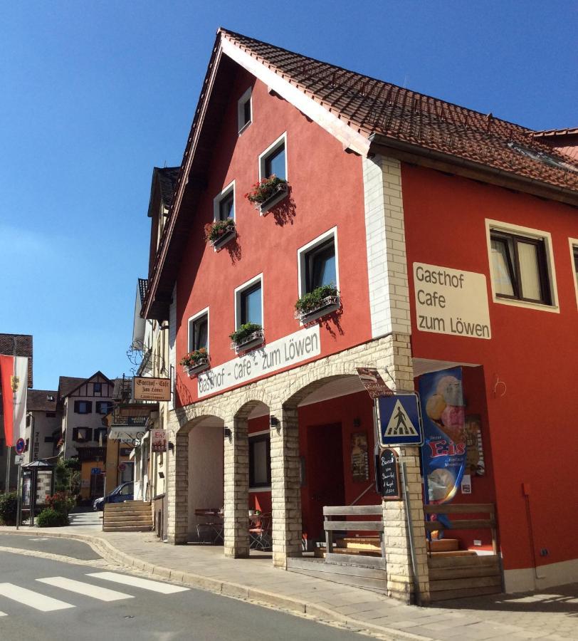 Gasthof Zum Loewen Goessweinstein Dış mekan fotoğraf